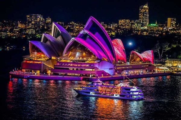 Vivid! Night Walk + Light Show