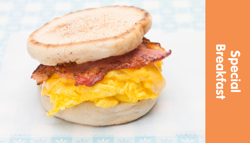 Special breakfast: McMuffin