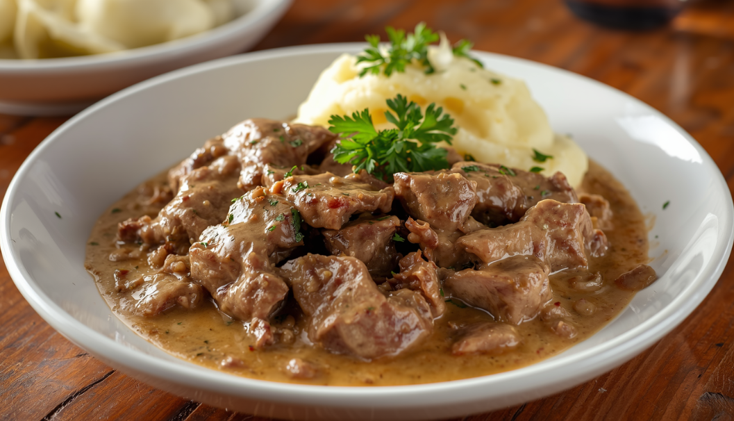 Beef Stroganoff Night