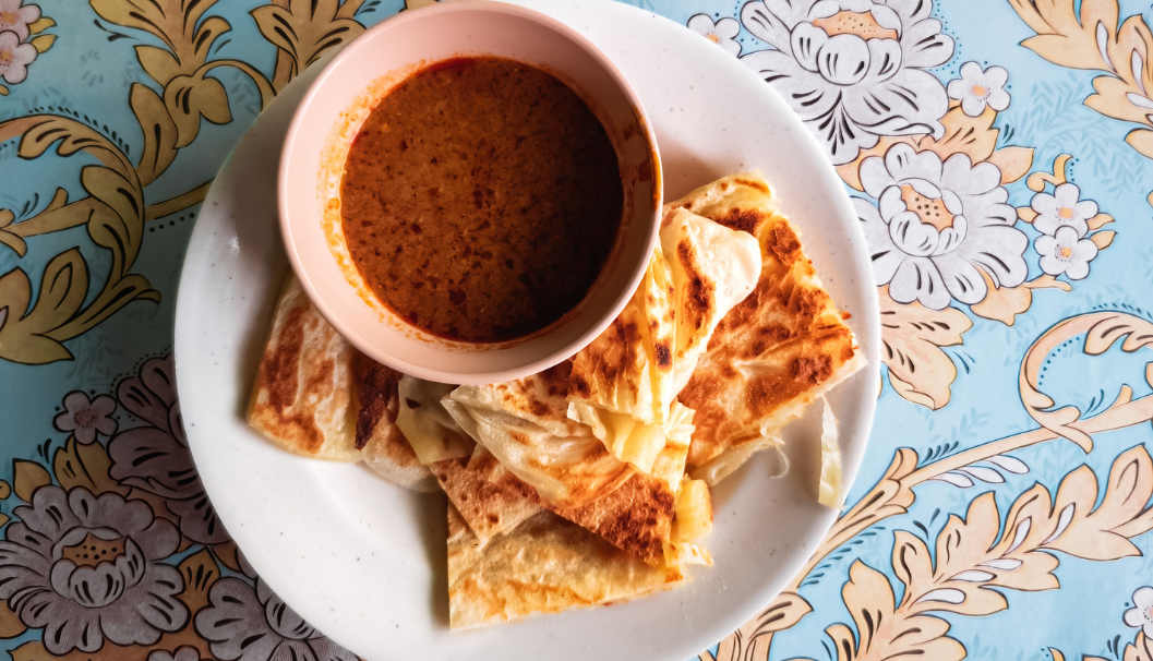 Malaysia Tea Break: Roti-canai with Curry